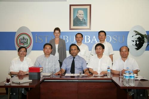 Çinli Hukukçular Baromuzu Ziyaret Etti
