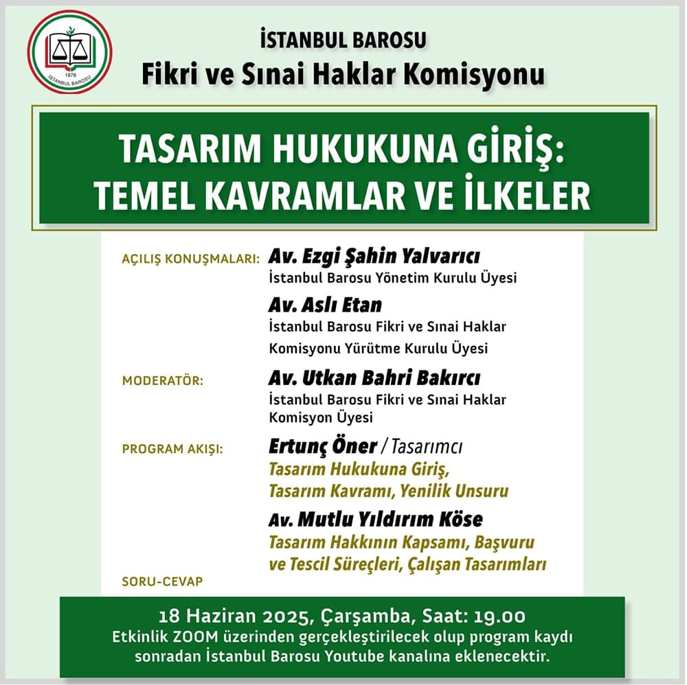 Tasarım Hukukuna Giriş: Temel Kavramlar ve İlkeler