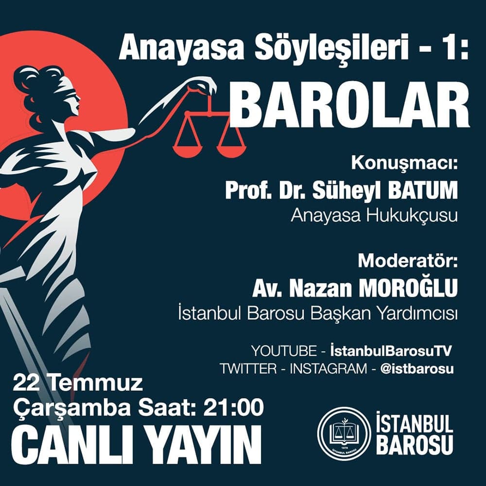 Anayasa Söyleşileri - 1 : Barolar
