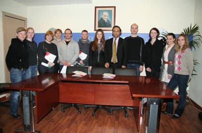 Berlinli Stajyer Avukatlar Baromuzu Ziyaret Etti

