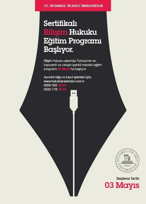 Avukatlara İndirimli Bilişim Hukuku Eğitim Programı  

