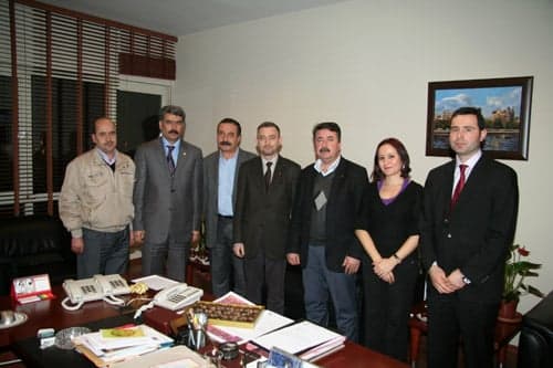 Sosyal-İş Sendikası Yöneticileri Baromuzu Ziyaret Etti

