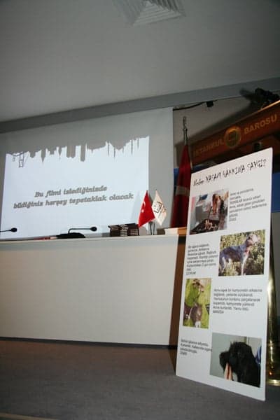 Hayvan Haklarına İlişkin Belgesel Film Gösterimi