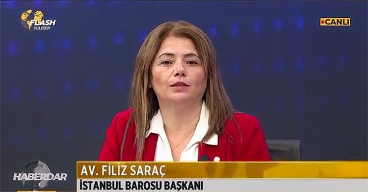 Baro Başkanımız Av. Filiz Saraç, Flash TV'de  Yeni Adli Yıla İlişkin Değerlendirmelerde Bulundu