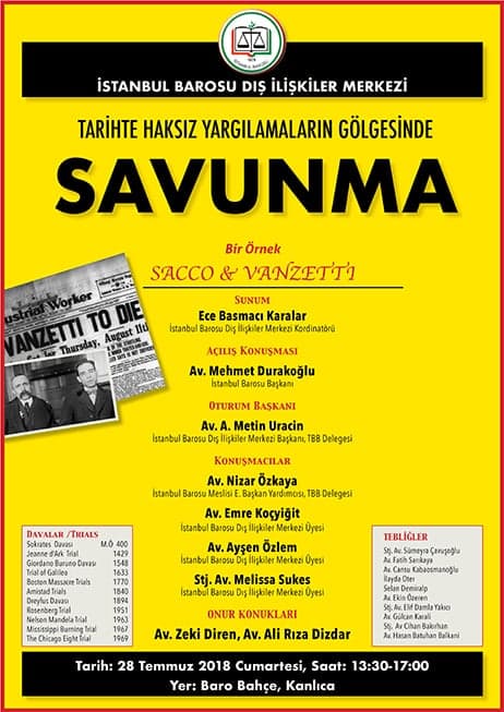 Tarihte Haksız Yargılamaların Gölgesinde Savunma