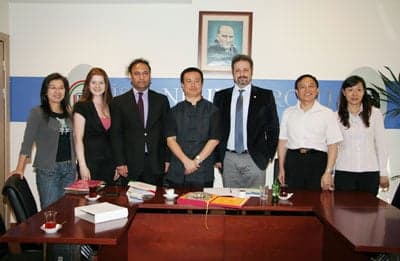 Çin Guanzhou Bölgesi Tahkim Komisyonu Baromuzu Ziyaret Etti

