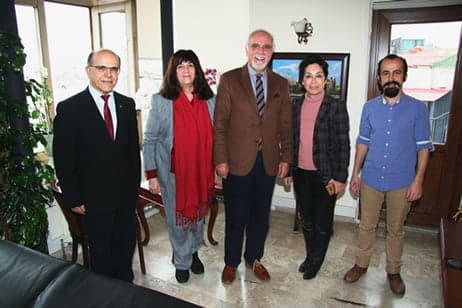 Tüm Öğretim Elemanları Derneği İstanbul Şubesi Yönetimi Baromuzu Ziyaret Etti