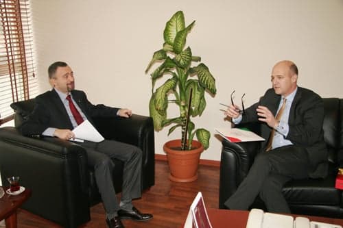 Brüksel Barosu Eski Başkanı Alex Tallon Baromuzu Ziyaret Etti

