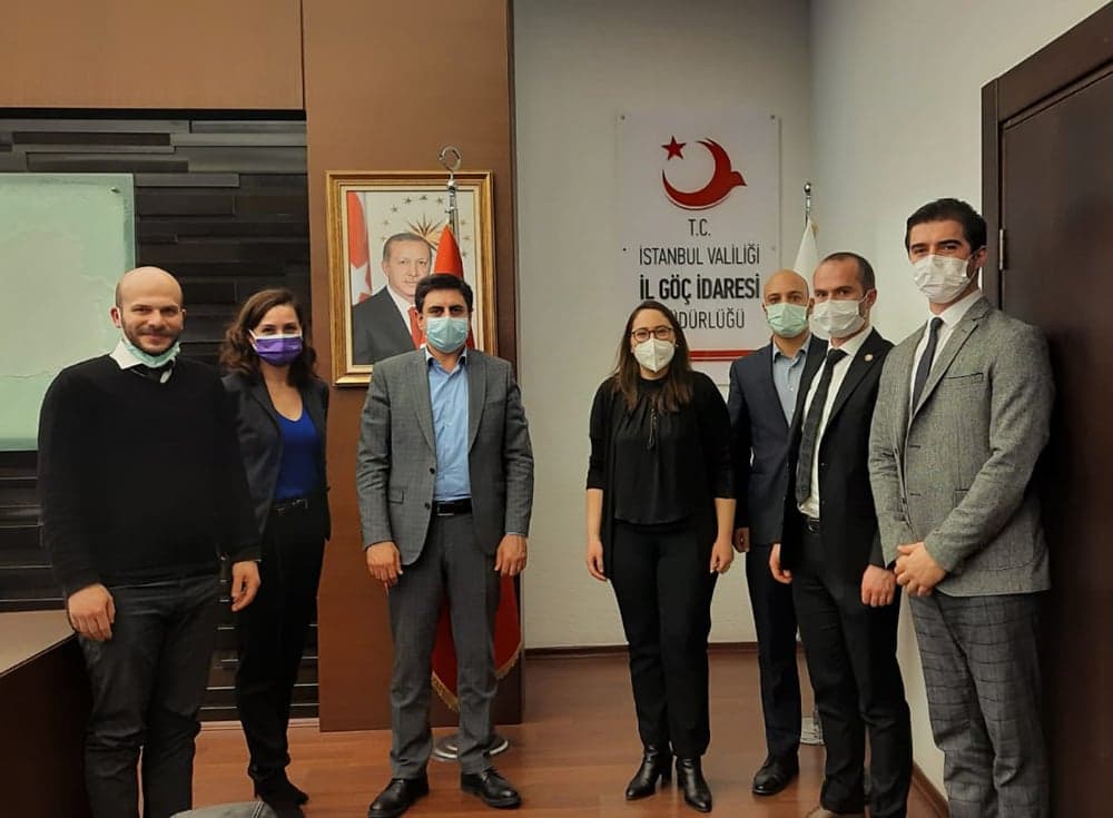 İstanbul Barosu İnsan Hakları Merkezi İstanbul Valiliği İl Göç İdaresi Müdürlüğü ile Görüştü