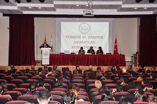 Türkiye 6. Stajyer Avukatlar Kurultayı İstanbul’Da Yapıldı