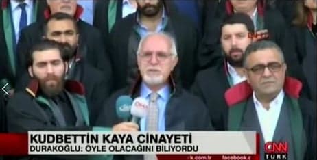 Av. Kudbettin Kaya Cinayetinin Peşini Bırakmayacağız