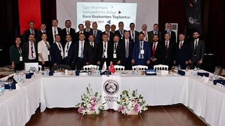 Ege-Marmara Genişletilmiş Bölge Baro Başkanları Toplantısı Kütahya'da Yapıldı