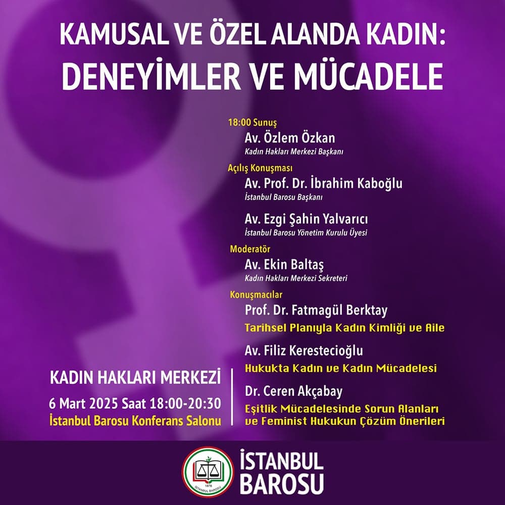 Kamusal ve Özel Alanda Kadın: Deneyimler ve Mücadele
