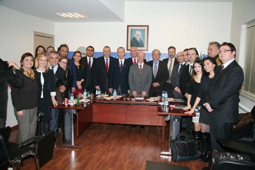 İrlanda Büyükelçisi İstanbul Barosunu Ziyaret Etti 
