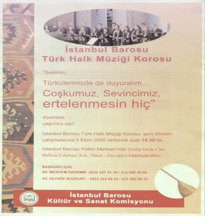 Sesimizi Türkülerimizle De Duyuralım