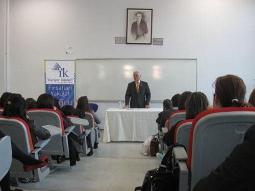 Başkan Aydın, Kariyer Günlerinde Konuştu