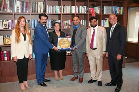 Pakistan Lahore Barosu İstanbul Barosu’nu Ziyaret Etti