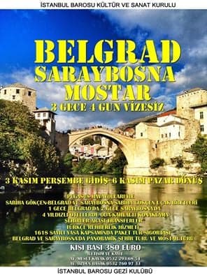 Bergrad - Saraybosna - Mostar Gezisi