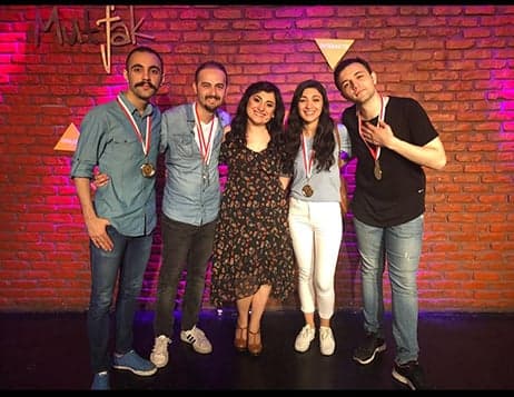 İstanbul Barosu Tiyatrosu Cübbesizler Doğaçlama Ekibi Doğaçlama Tiyatro Ligi'nde Birinci Oldu