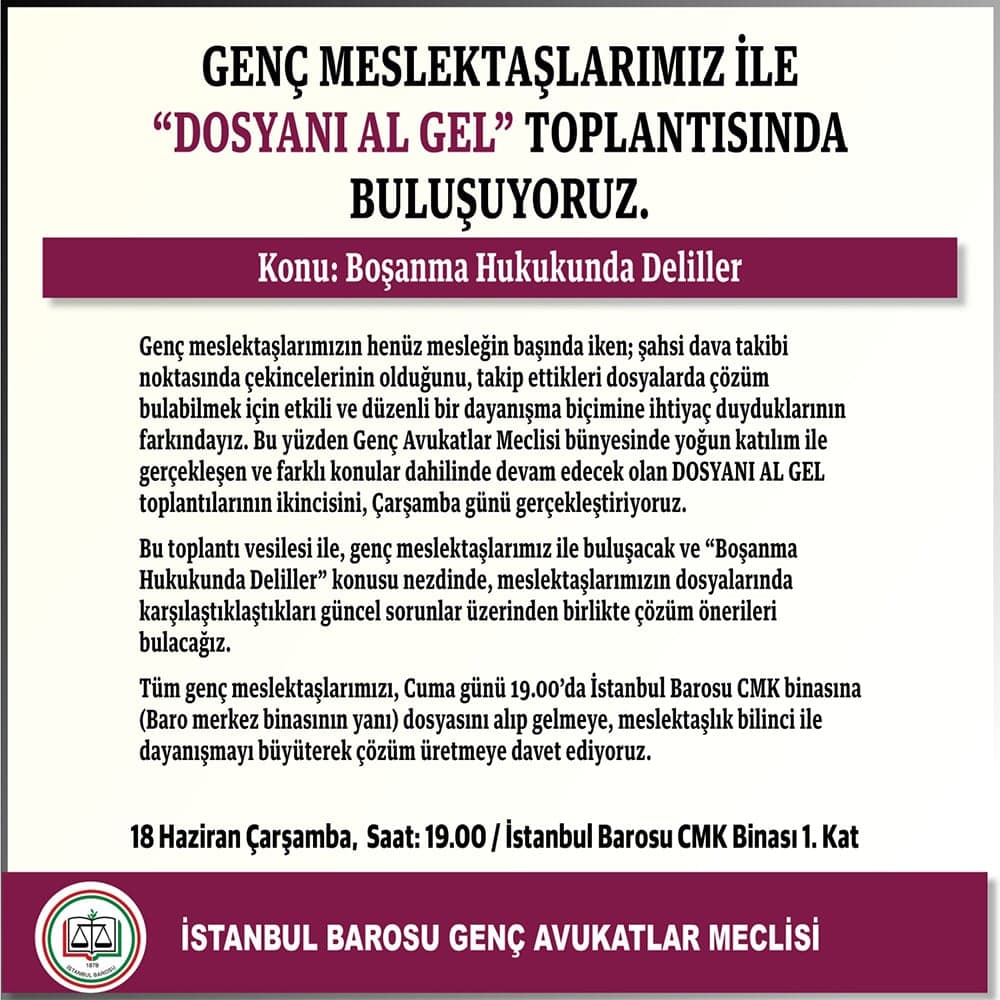 Dosyanı Al Gel Toplantısında Buluşuyoruz