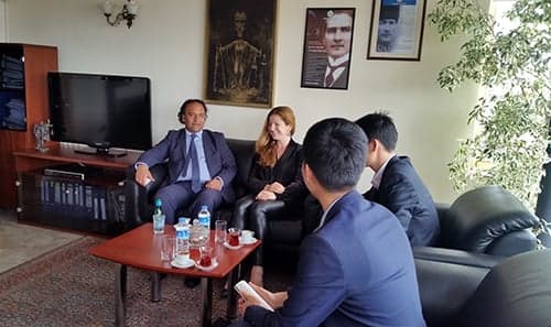 Kore Konsolosluğu Ateşesi İstanbul Barosu'nu Ziyaret Etti