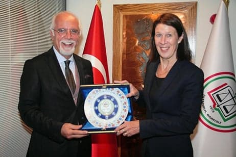 Hollanda’nın Ankara Büyükelçisi Baromuzu Ziyaret Etti