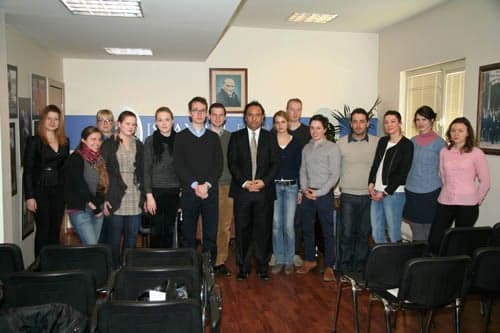 Berlinli Stajyerler İstanbul Barosu’Nu Ziyaret Etti

