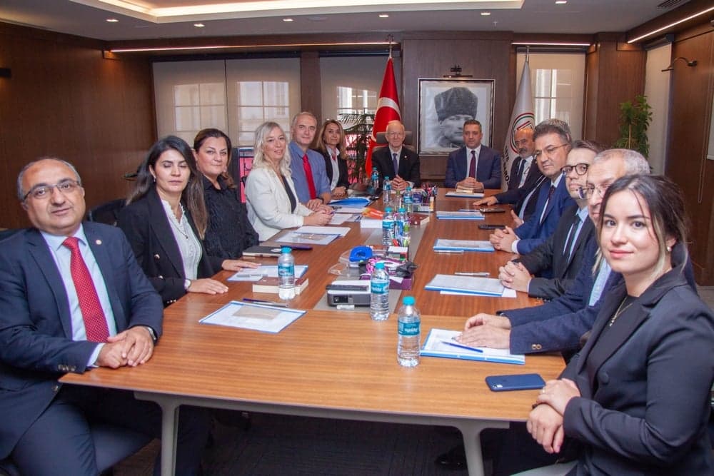 TBB Başkanı Av. R. Erinç Sağkan ve Heyetinden İstanbul Barosu’nun Yeni Yönetimine Tebrik Ziyareti