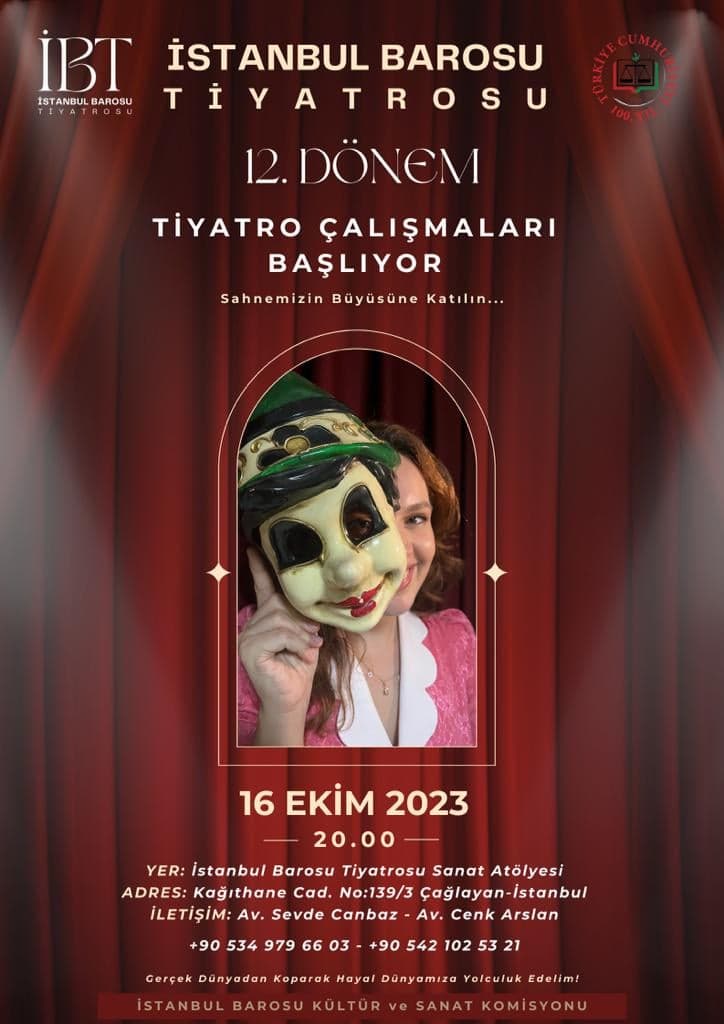 12. Dönem Tiyatro Çalışmaları Başlıyor