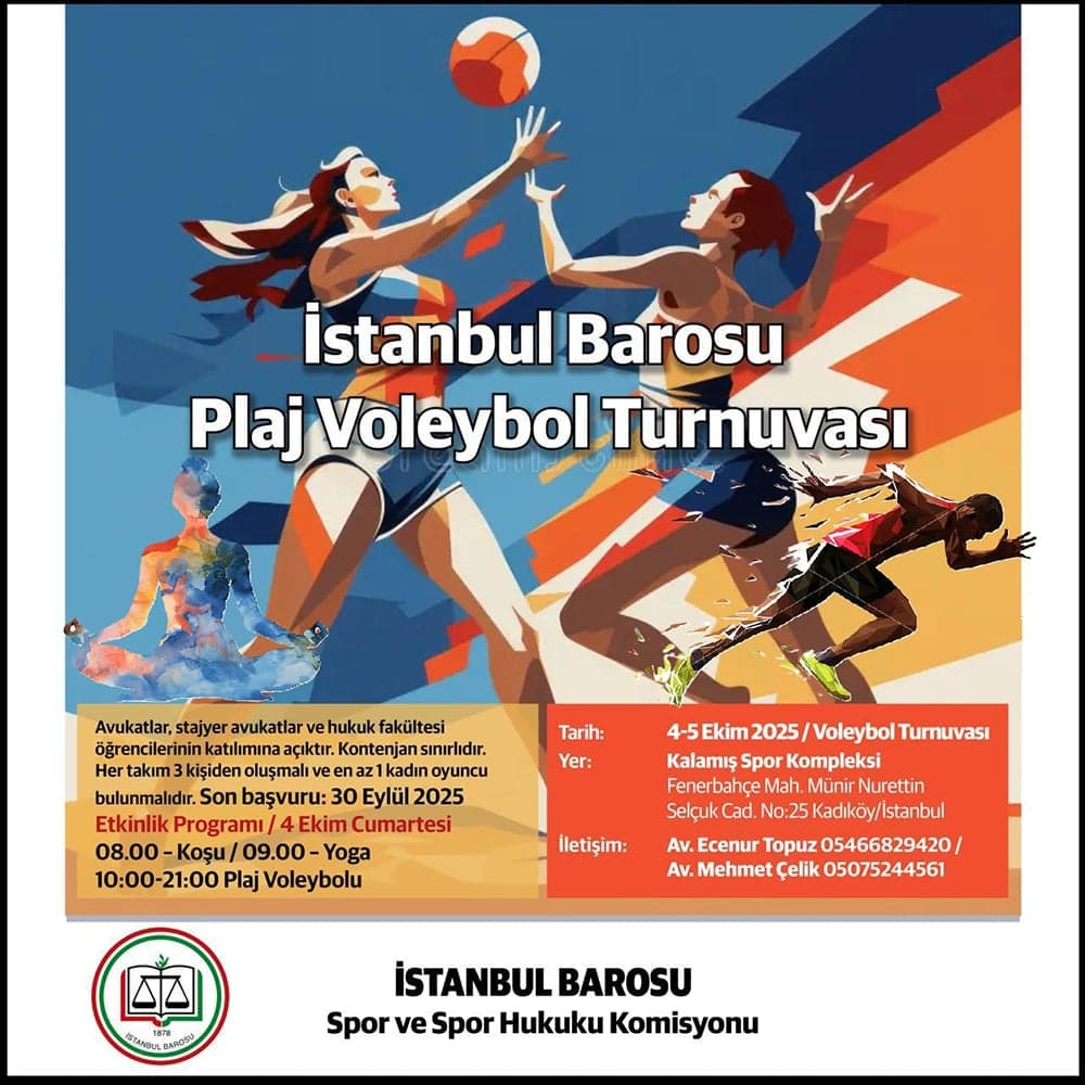 İstanbul Barosu Plaj Voleybol Turnuvası