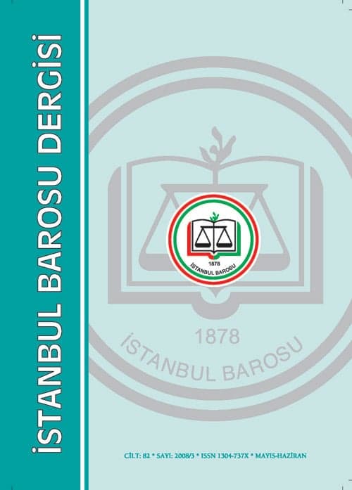 İstanbul Barosu Dergisinin Mayıs – Haziran Sayısı Çıktı