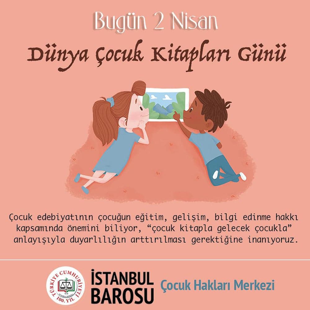 Bugün 2 Nisan Dünya Çocuk Kitapları Günü!