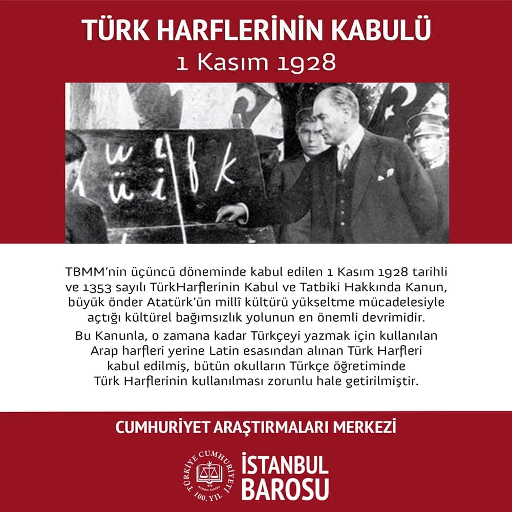 Türk Harflerinin Kabulü