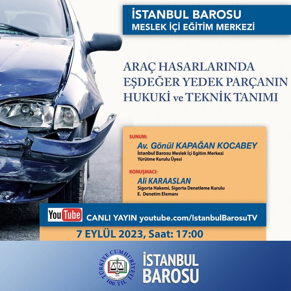 Araç Hasarlarında Eşdeğer Yedek Parçanın Hukuki ve Teknik Tanımı