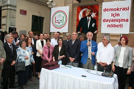 Demokrasi Nöbeti: (22 Mayıs 2019 Çarşamba)