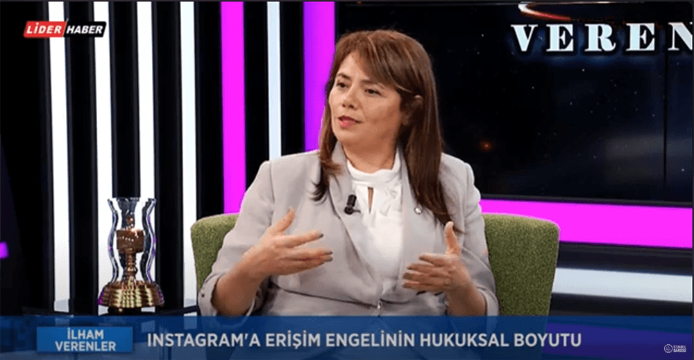 İstanbul Barosu Başkanı Av. Filiz Saraç, Lider Haber TV'ye Konuk Oldu