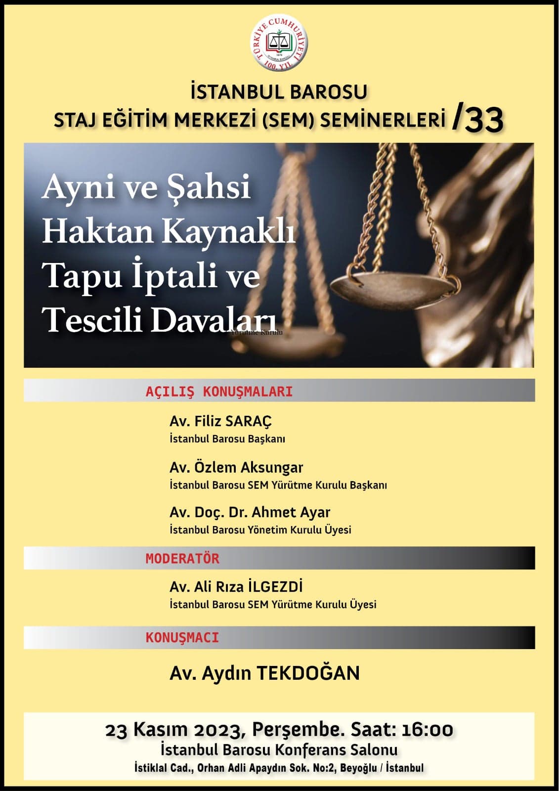 Ayni ve Şahsi Haktan Kaynaklı Tapu İptali ve Tescili Davaları