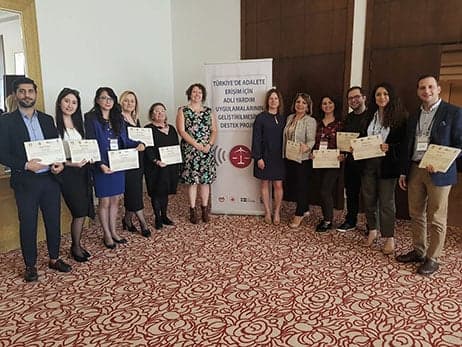 Türkiye’de Adalete Erişim İçin Adli Yardım Uygulamalarının Geliştirilmesine Destek