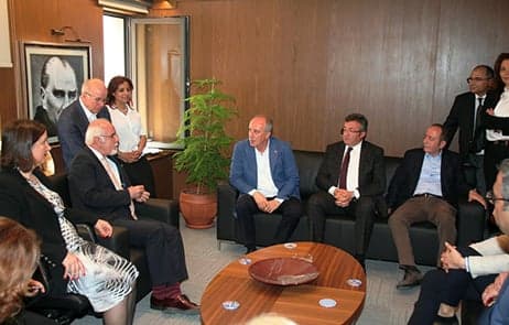 Cumhurbaşkanı Adayı İnce İstanbul Barosunu Ziyaret Etti