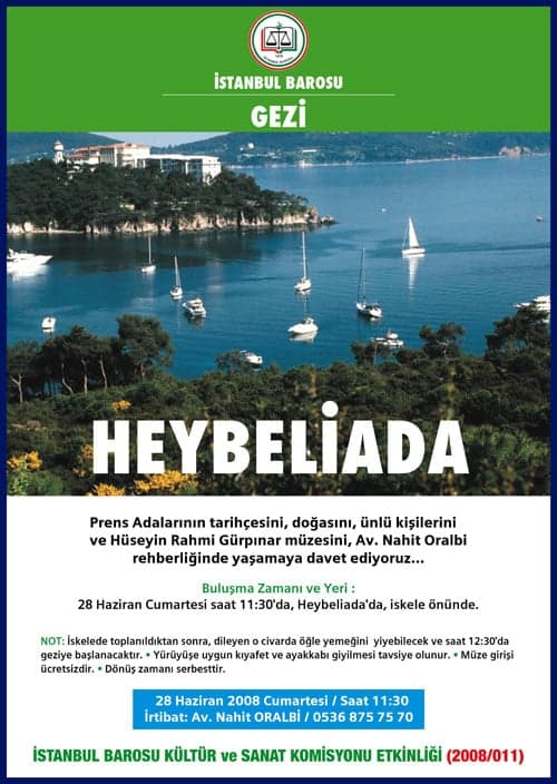 Gezide Yeni Nokta:
Heybeliada
