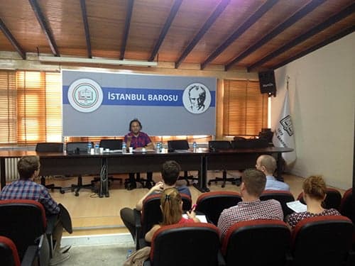 Berlinli Stajyerler İstanbul Barosu’Nu Ziyaret Etti
