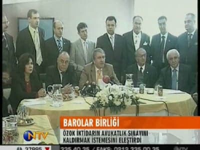 Tbb Başkanı Özdemir Özok:”Hükümet Baroların Görev Ve Etki Alanlarını Daraltmaya Çalışıyor”