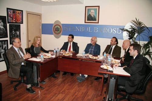 İrlanda Cumhuriyeti Dublin Hukuk Cemiyeti İle İrlanda Fahri Konsolosu Baromuzu Ziyaret Ettiler