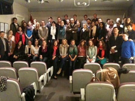 Alman Hukuk Stajyerleri İstanbul Barosu’Nu Ziyaret Etti

