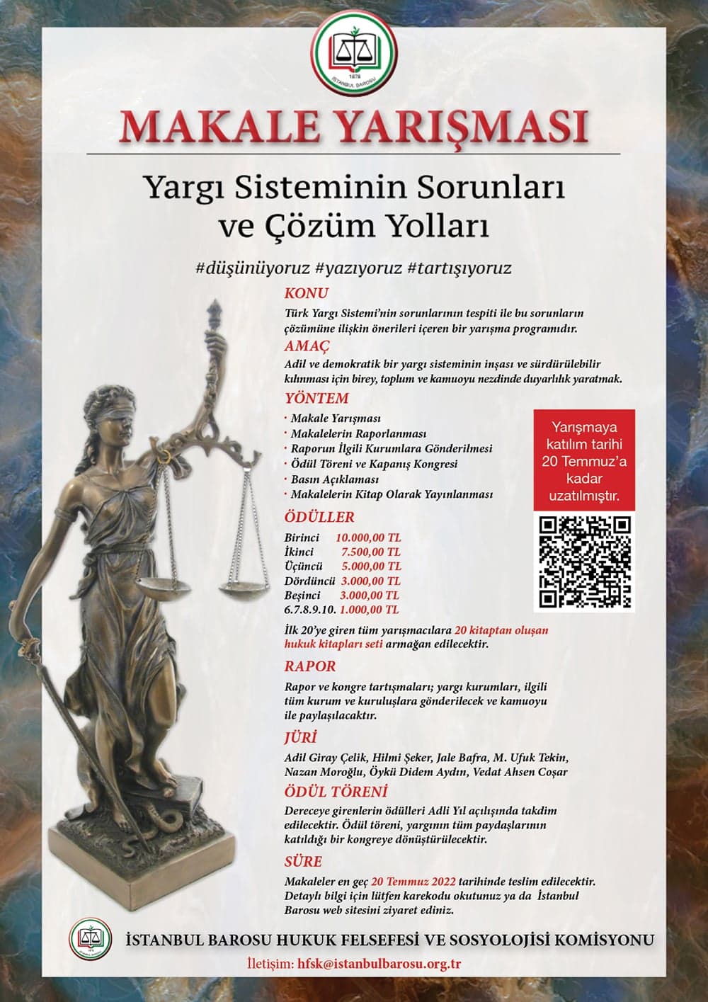 Makale Yarışması: Yargı Sisteminin Sorunları ve Çözüm Yolları