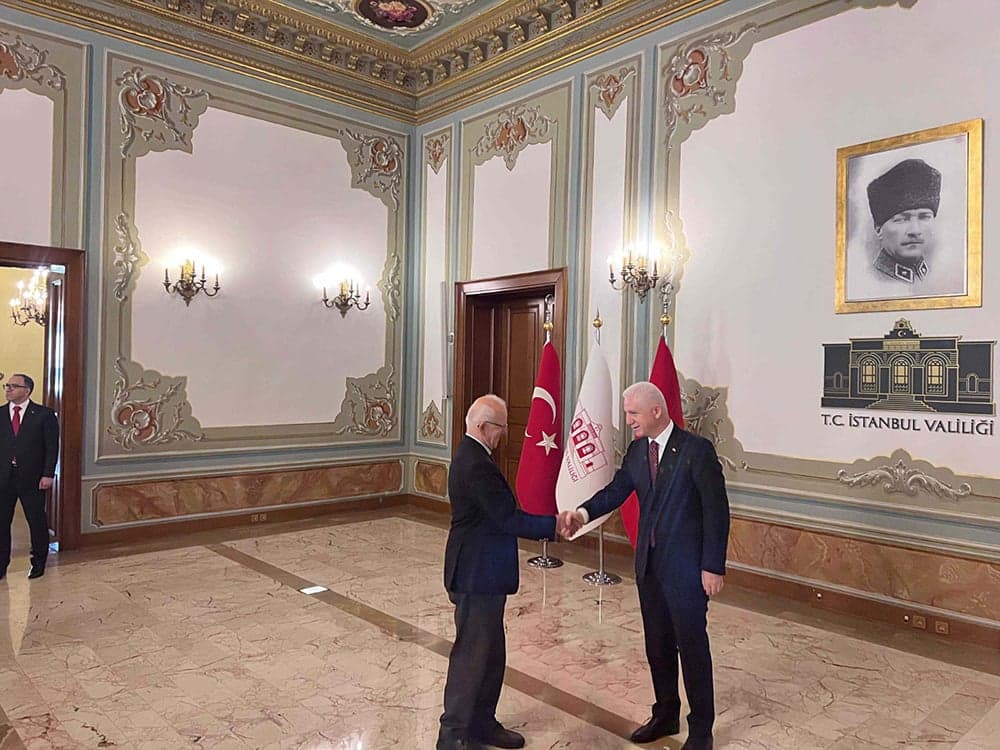 İstanbul Barosu Başkanı Av. Prof. Dr. İbrahim Kaboğlu İstanbul Valiliği’ndeki 29 Ekim Cumhuriyet Bayramı Törenine Katıldı