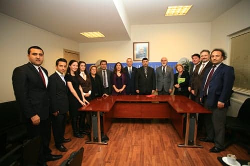 Irak Hukukçular Birliği Başkanı Istanbul Barosunu Ziyaret Etti
