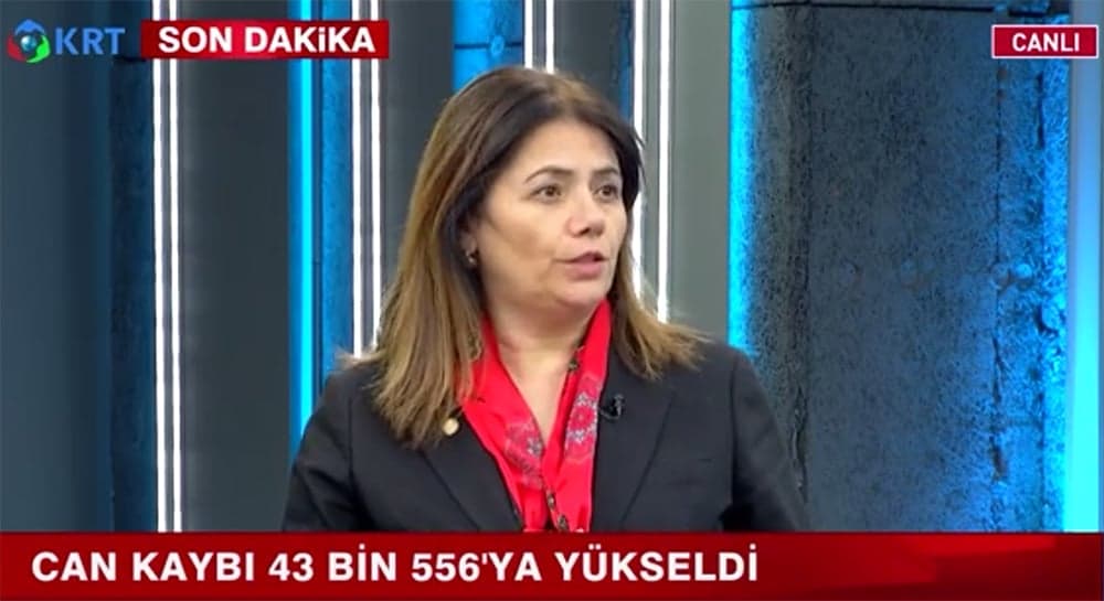 Baro Başkanımız Av. Filiz Saraç KRT TV Canlı Yayınına Katıldı