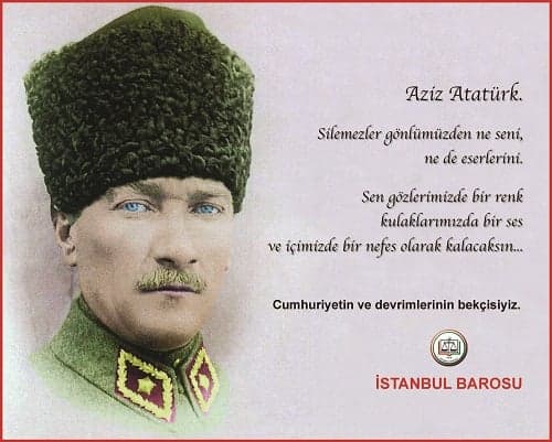 Aziz Atatürk! Silemezler Gönlümüzden Ne Seni Ne De Eserlerini...