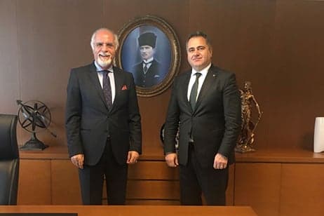 İzmir Barosu Başkanı Av. Aydın Özcan Baromuzu Ziyaret Etti